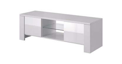 Attēls no Cama TV stand WEST 42/130/42 white/white gloss