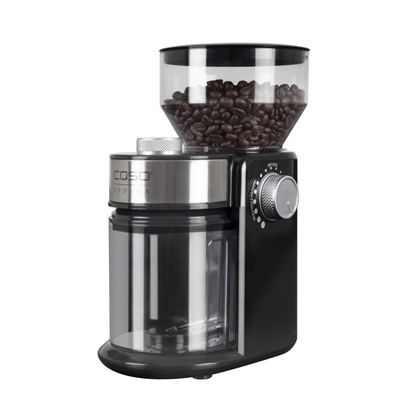 Attēls no Caso | Coffee grinder | Barista Crema | 150 W | Coffee beans capacity 240 g | Number of cups 12 pc(s) | Black