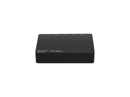 Изображение Lanberg Switch PoE DSP3-1005-60W (5-port, 1Gb/s)