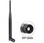 Attēls no Delock WLAN 802.11 acabgn Antenna RP-SMA 5 dBi Omnidirectional Joint