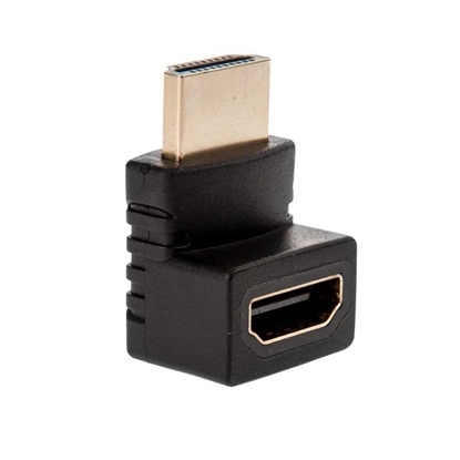 Picture of RoGer 90 Gold Plated HDMI Extender 1080P 90 Degree Right Angle Connector