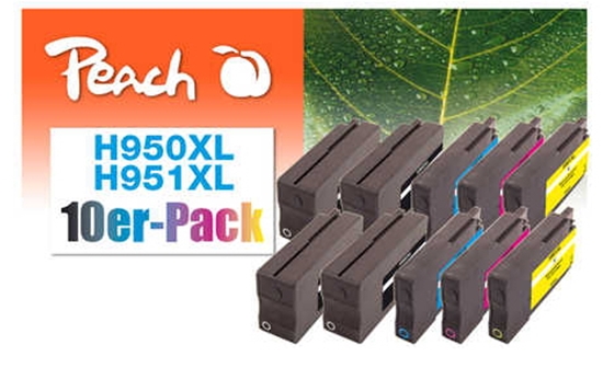 Picture of Peach PI300-687 ink cartridge Black, Cyan, Magenta, Yellow