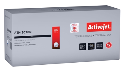 Picture of Activejet ATH-2070N toner (replacement for HP 117A 2070A; Supreme; 1000 pages; black)