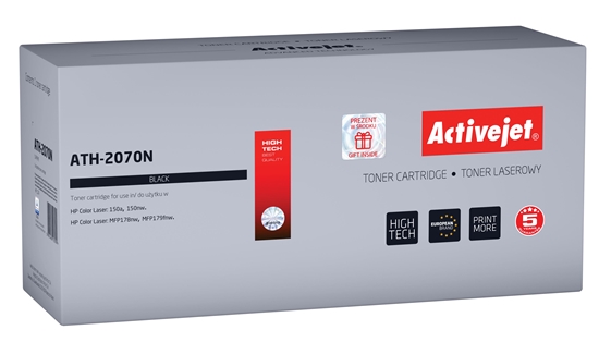 Picture of Activejet ATH-2070N toner (replacement for HP 117A 2070A; Supreme; 1000 pages; black)