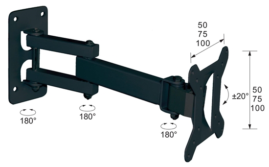 Изображение Libox LB-200 TV mount 81.3 cm (32") Black