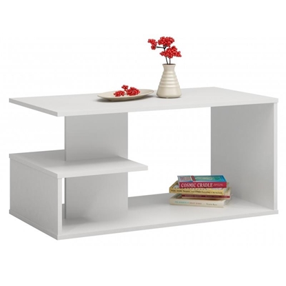 Изображение Topeshop ŁAWA DALLAS BIEL coffee/side/end table Coffee table Free-form shape 1 leg(s)