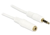 Изображение Delock Extension Cable Audio Stereo Jack 3.5 mm male  female IPhone 4 pin 0,5 m