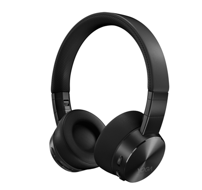 Picture of Lenovo Yoga Active Noise Cancellation Headset Wired & Wireless Head-band Music USB Type-C Bluetooth Black