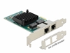 Picture of Delock PCI Express x1 Card 2 x RJ45 Gigabit LAN i350