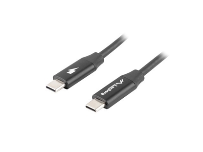 Attēls no Kabel USB-C M/M 2.0 CA-CMCM-40CU-0005-BK Czarny 0.5m 