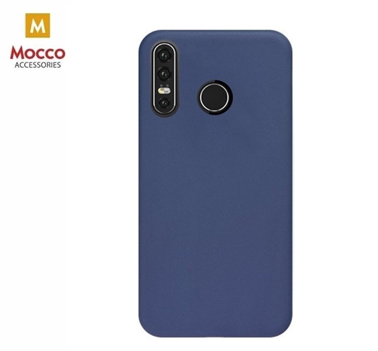 Picture of Mocco Ultra Slim Soft Matte 0.3 mm Silicone Case for Samsung Galaxy A72 5G Blue