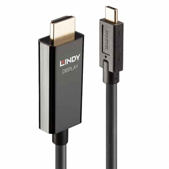 Picture of Lindy 10m USB Type C to HDMI 4K60 Adapter Cable with HDR