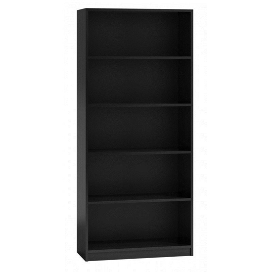 Изображение Topeshop R80 CZERŃ office bookcase