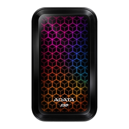 Attēls no External SSD|ADATA|SE770G|1TB|USB 3.2|Write speed 800 MBytes/sec|Read speed 1000 MBytes/sec|ASE770G-1TU32G2-CBK