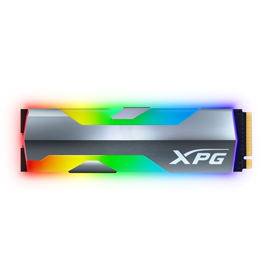 Picture of SSD|ADATA|XPG SPECTRIX S20G|500GB|M.2|PCIE|3D NAND|Write speed 1800 MBytes/sec|Read speed 2500 MBytes/sec|TBW 300 TB|MTBF 2000000 hours|ASPECTRIXS20G-500G-C