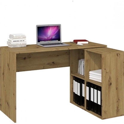 Изображение Topeshop PLUS 2X2 ARTISAN computer desk Oak colour