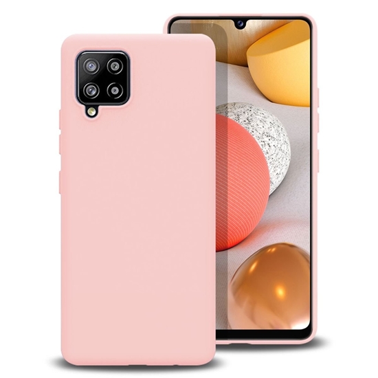 Изображение Mocco Liquid Silicone Soft Back Case for Samsung Galaxy A42 5G Pink