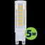 Attēls no LED SPULDZE PL-G9-21054 5.5W 500lm 360° G9 2700K 16X62mm 220-240V