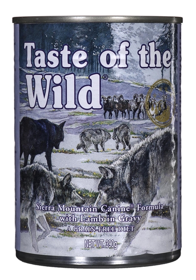 Picture of TASTE OF THE WILD Sierra Mountain - Wet dog food - 390 g