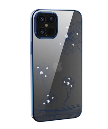 Изображение Devia Crystal Flora case iPhone 12 Pro Max blue