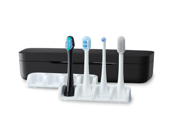 Изображение Panasonic | Toothbrush | EW-DP52-K803 | Rechargeable | For adults | Number of brush heads included 5 | Number of teeth brushing modes 5 | Sonic technology | Black