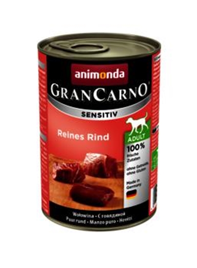 Изображение ANIMONDA GranCarno Adult Sensitiv Beef with potatoes - wet dog food - 400g