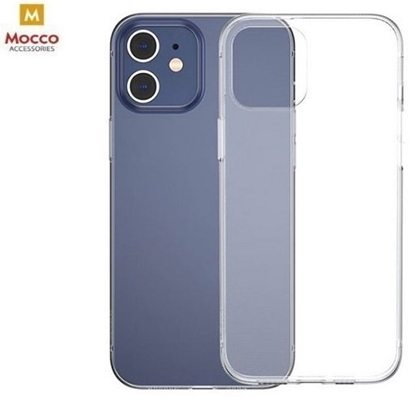 Attēls no Mocco Ultra Back Case 1 mm Silicone Case for Apple iPhone 12 mini Transparent