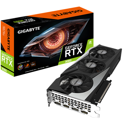 Picture of Gigabyte GeForce RTX 3060 GAMING OC 12G NVIDIA 12 GB GDDR6