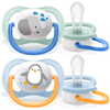 Picture of Philips Avent māneklītis Ultra Air Animals, 0-6M (2 gab), zēniem