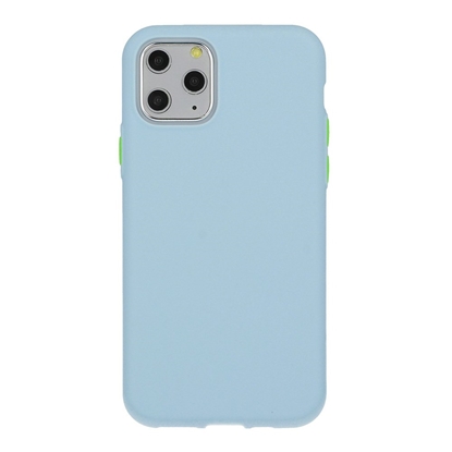 Attēls no Mocco Soft Cream Silicone Back Case for Apple iPhone 12 Mini Blue