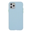 Picture of Mocco Soft Cream Silicone Back Case for Apple iPhone 12 Mini Blue