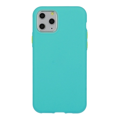 Attēls no Mocco Soft Cream Silicone Back Case for Apple iPhone 12 Mini Green