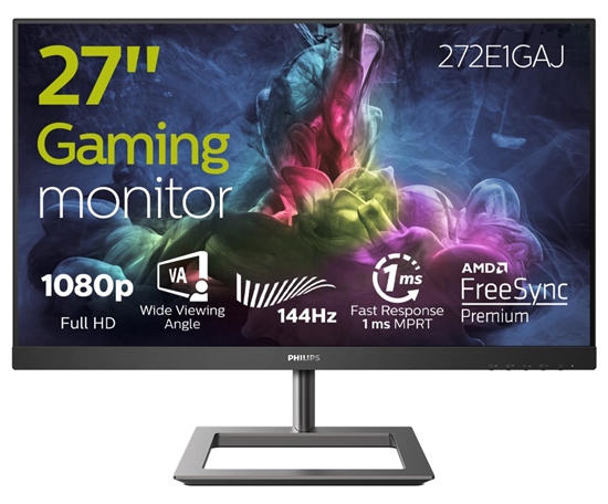 Picture of Philips E Line 272E1GAJ/00 computer monitor 68.6 cm (27") 1920 x 1080 pixels Full HD LCD Black, Chrome