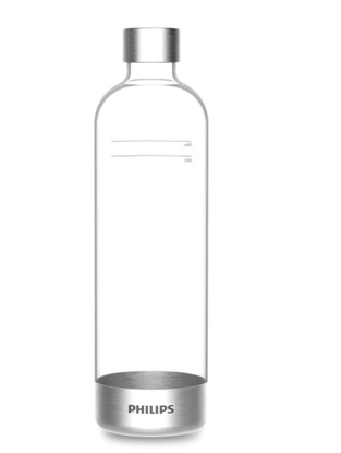 Attēls no Philips ADD912/10 drinking bottle Daily usage 1000 ml Polyethylene terephthalate (PET), Stainless steel Stainless steel, Transparent