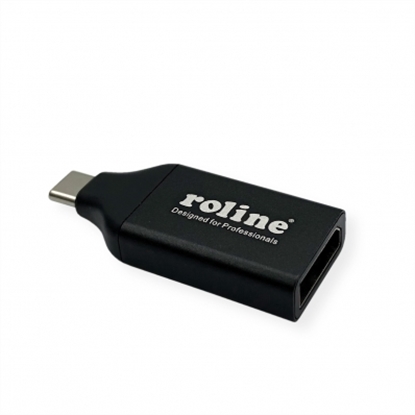 Attēls no ROLINE Type C - DisplayPort Adapter, v1.2, M/F