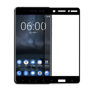 Изображение Tellur Tempered Glass full cover for Nokia 6 black