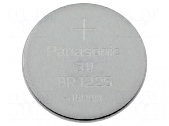 Изображение Battery: lithium; 3V; BR1225,coin; ¨12x2.5mm; 48mAh