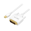 Изображение Kabel mini Display port do DVI 3m Biały