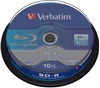 Picture of 1x10 Verbatim BD-R Blu-Ray 25GB 6x Speed, white blue Cakebox