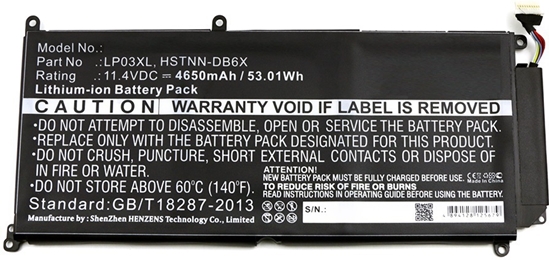 Picture of Bateria CoreParts Laptop Battery for HP