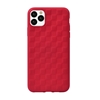 Изображение Devia Woven2 Pattern Design Soft Case iPhone 11 Pro Max red