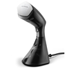 Picture of Philips 8000 Series Handheld Steamer with brush GC800/80 1600W, 230ml water tank, heated plate,  2-in-1 vertical and horizontal steaming function, Anti Calc Technology, Black and Silver