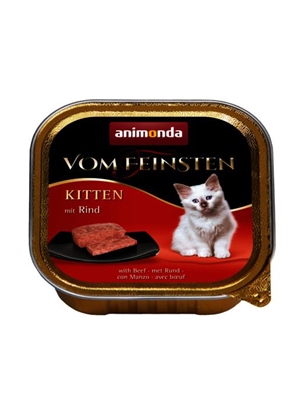 Picture of ANIMONDA Vom Feinsten Kitten Beef - wet cat food - 100g