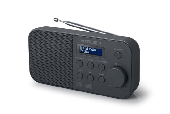 Изображение Muse | Alarm function | M-109DB | Portable radio | Black