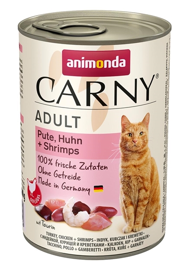 Picture of ANIMONDA Carny Adult Turkey, chicken and shrimp - wet cat food - 400g