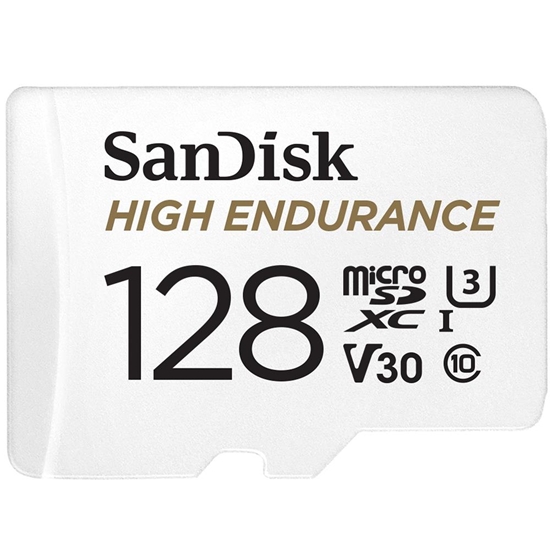 Picture of SanDisk High Endurance 128 GB MicroSDXC UHS-I Class 10