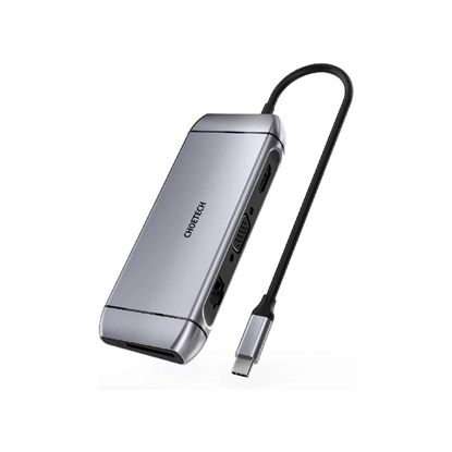 Изображение Stacja/replikator Choetech HUB-M15 USB-C (HUB-M15 GRAY)