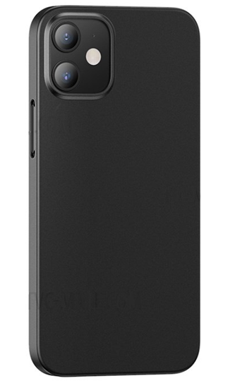 Изображение Usams Gentle Series Ultra Thin Polypropylene Back Case for Apple iPhone 12 Pro Max Black