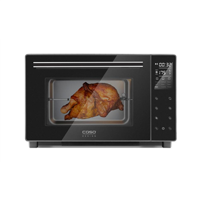 Attēls no Caso | Electronic Oven | TO 32 | Electric | Easy to clean: Interior with high-quality anti-stick coating | Sensor touch | Height 34.5 cm | Width 54 cm | Black
