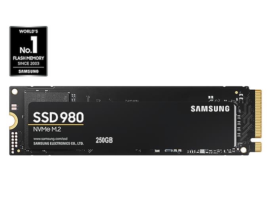 Picture of Samsung 980 M.2 250 GB PCI Express 3.0 V-NAND NVMe